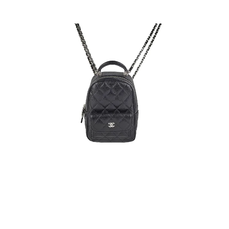 Chanel Mini Backpack Caviar Black