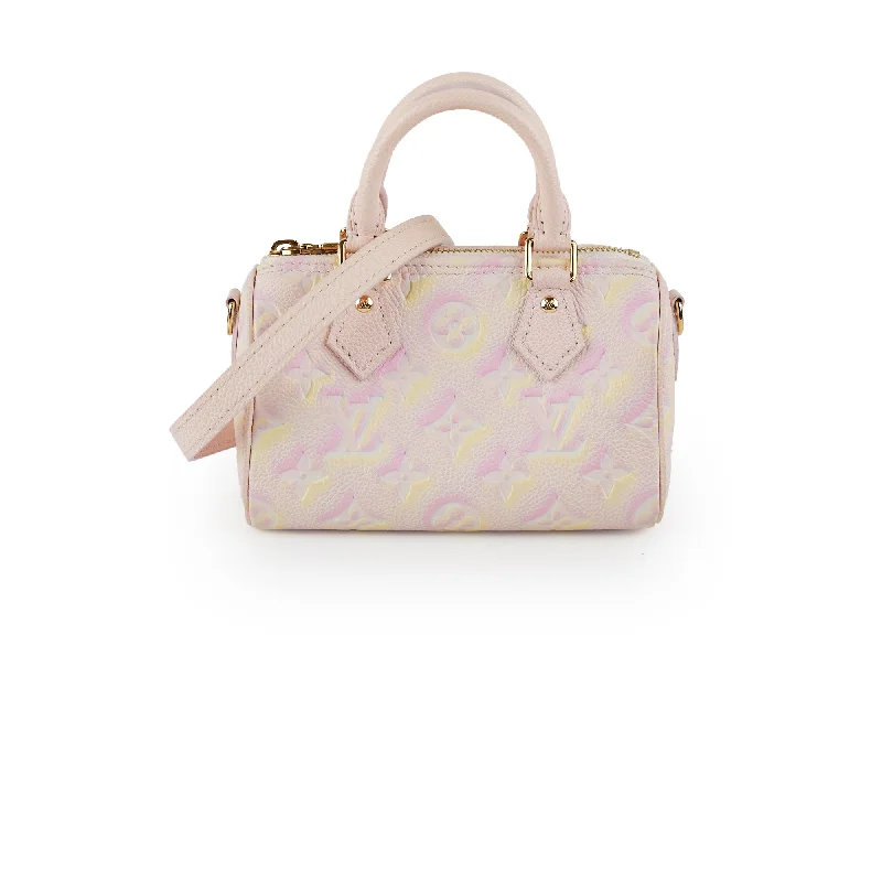 Louis Vuitton Nano Speedy Pink