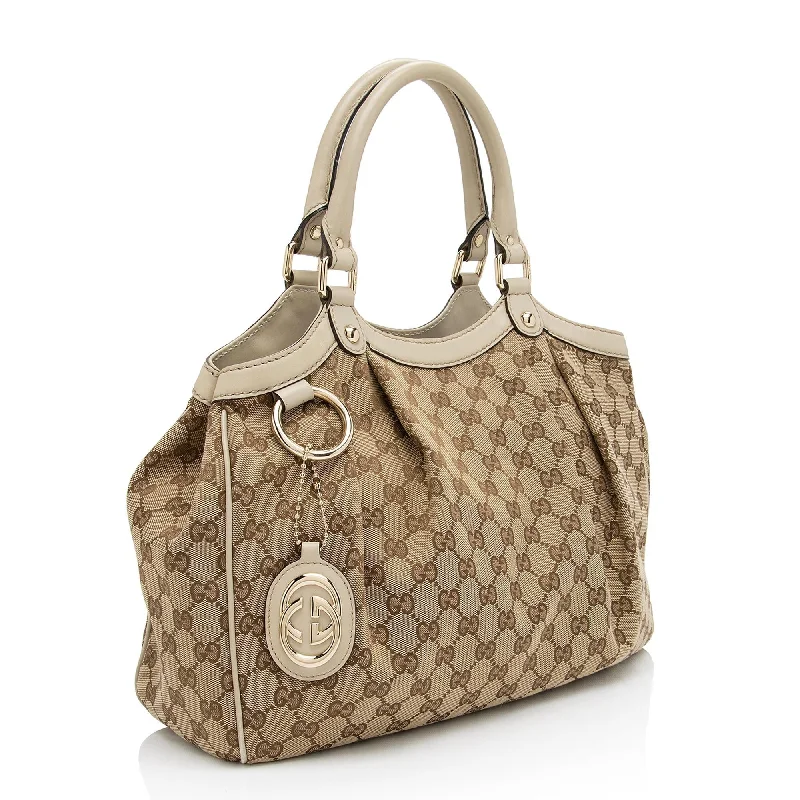 Gucci GG Canvas Sukey Medium Tote (SHF-Iw4uaP)