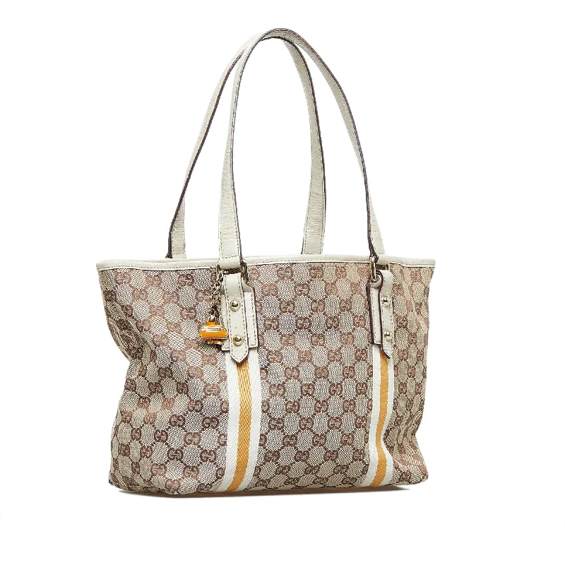 Gucci GG Canvas Jolicoeur Tote Bag (SHG-yxc9bo)