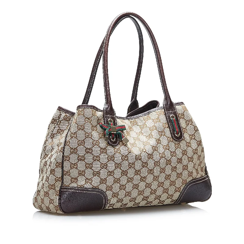 Gucci GG Canvas Princy Tote (SHG-GLor0l)