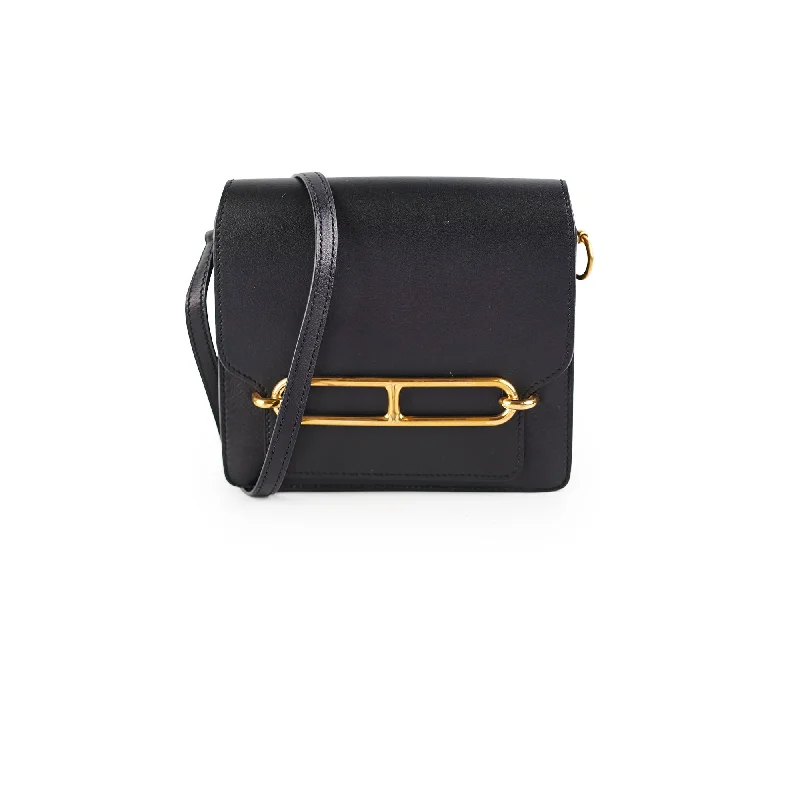 Hermes Mini Sac Rouli Evergrain Black 2018