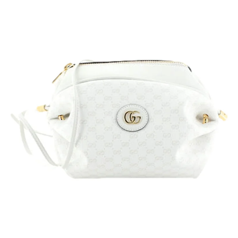 Gucci Mini GG Candy White Crossbody Bag