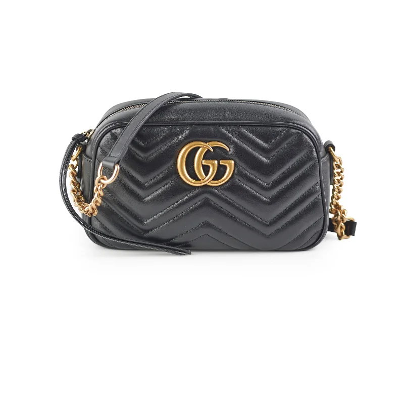 Gucci Marmont Camera Bag Small Black