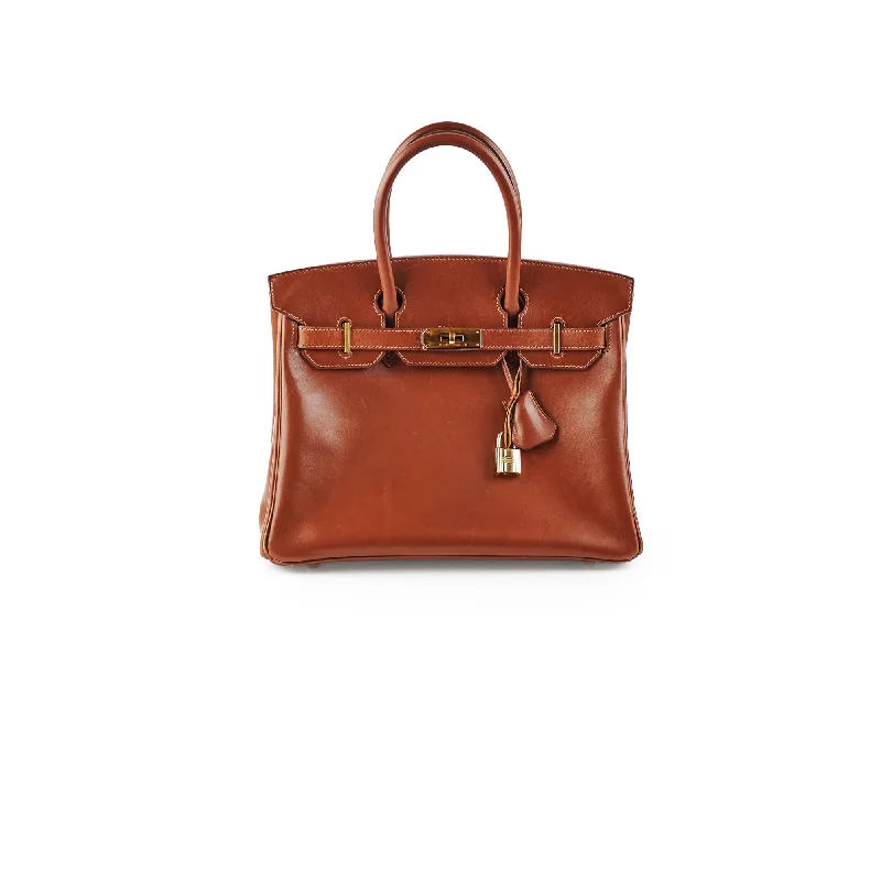 Hermes Birkin 30 Barenia FauveLeather - Square G Stamp (2003)