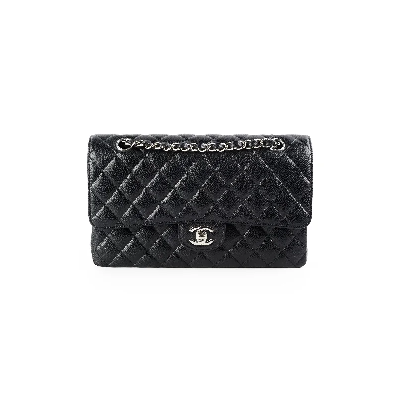 Chanel Medium/Large Classic Flap Caviar Black