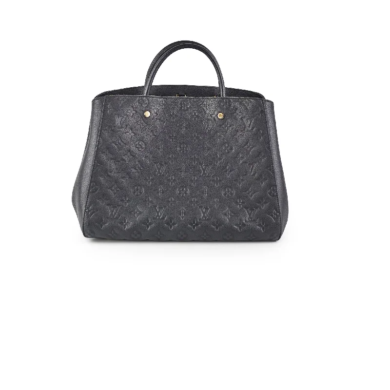 Louis Vuitton Montaigne GM Empreinte Black