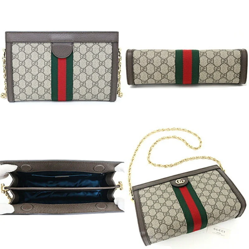 GUCCI Ophidia GG Small Shoulder Bag Supreme Canvas 503877