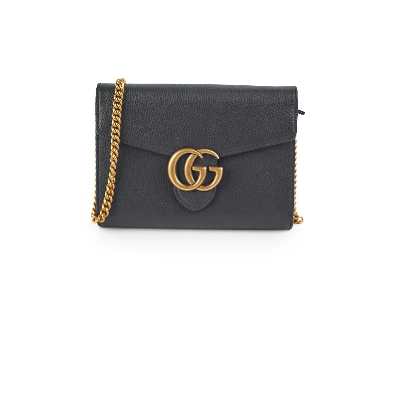 Gucci Black Wallet On Chain