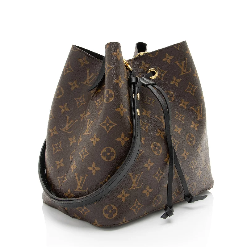 Louis Vuitton Monogram Canvas Neonoe MM Shoulder Bag (HVJkM1)