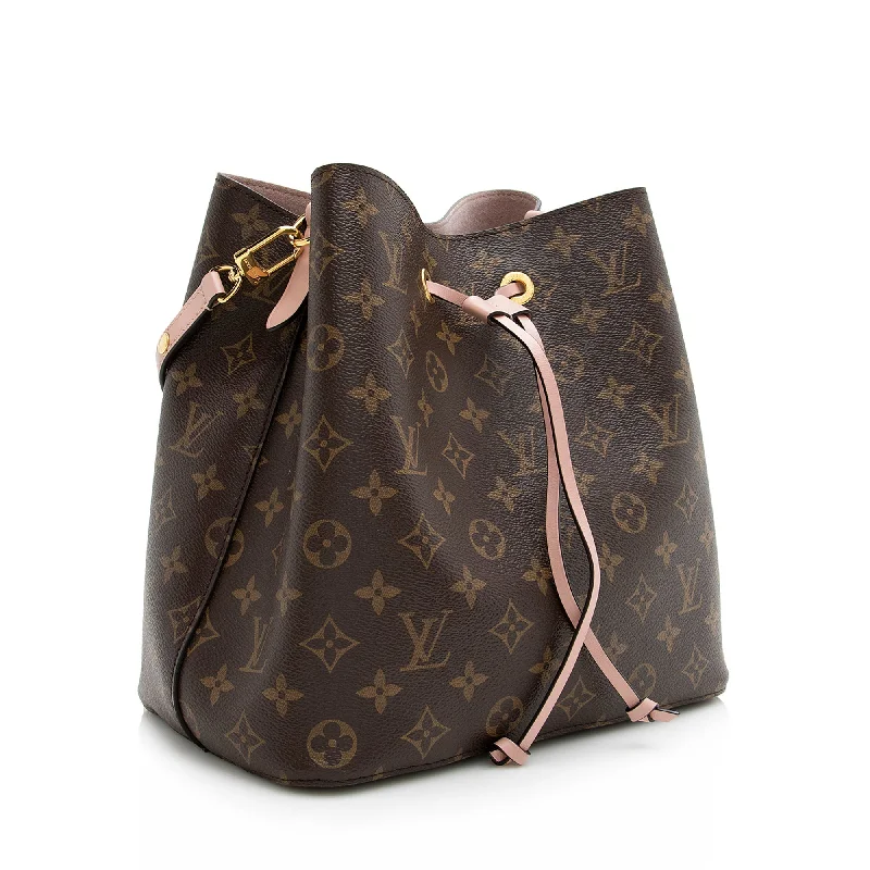 Louis Vuitton Monogram Canvas Neonoe Shoulder Bag (22535)