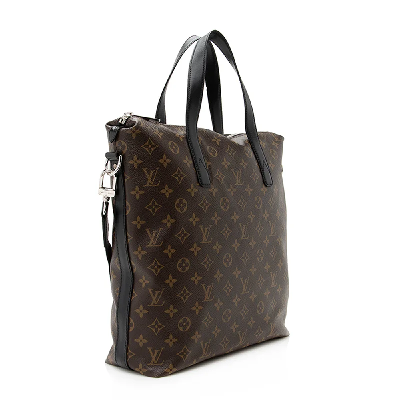 Louis Vuitton Monogram Canvas Macassar Kitan Tote (20598)