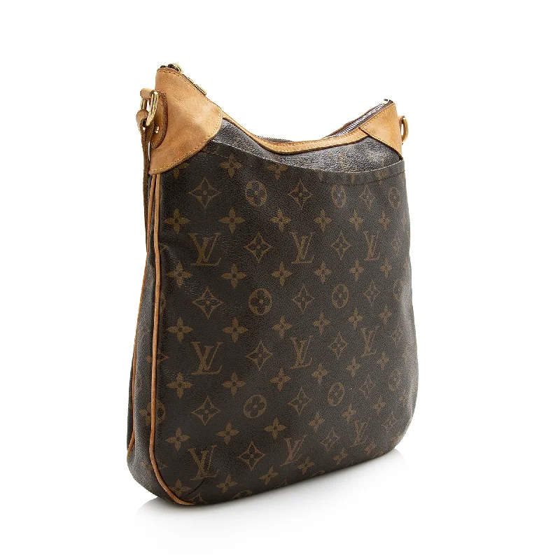 Louis Vuitton Monogram Canvas Odeon MM Shoulder Bag (22493)