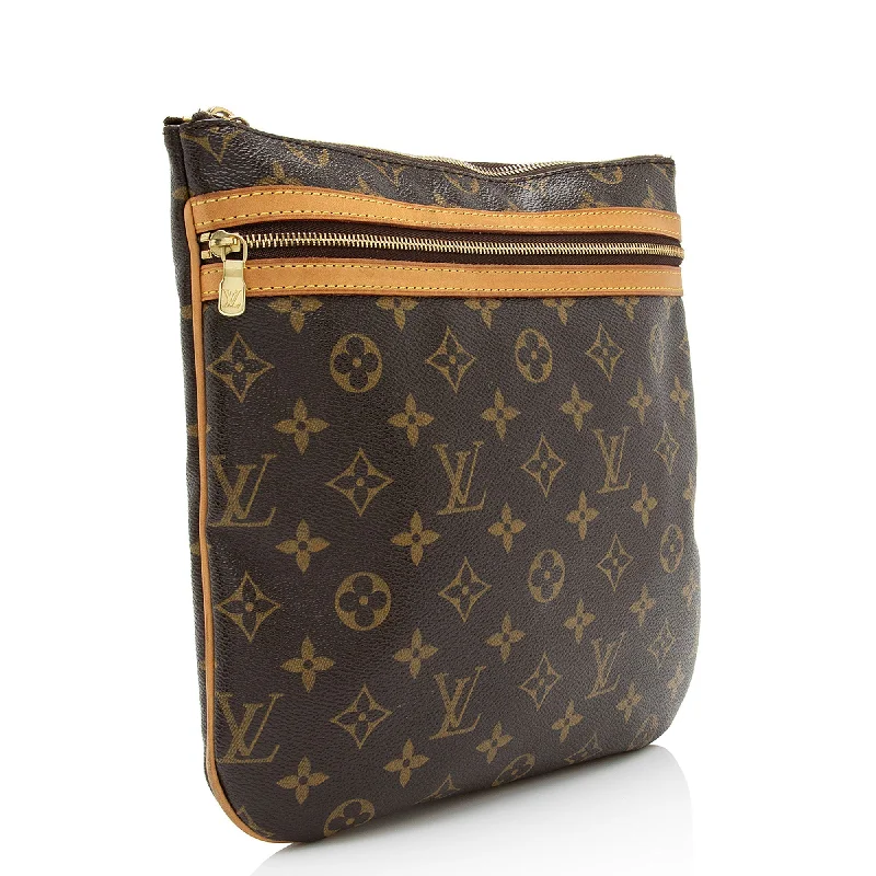 Louis Vuitton Monogram Canvas Pochette Bosphore Messenger Bag (wCZE0F)