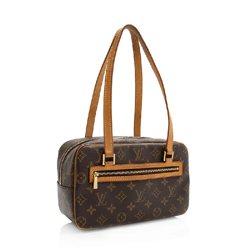 Louis Vuitton Monogram Canvas Cite MM Shoulder Bag (21163)