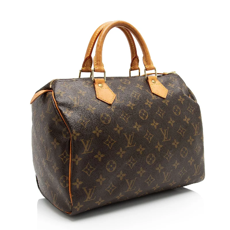 Louis Vuitton Monogram Canvas Speedy 30 Satchel (ru909w)