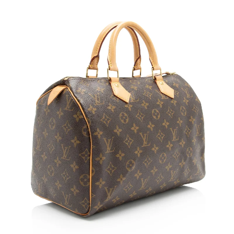 Louis Vuitton Monogram Canvas Speedy 30 Satchel (RP7lRy)