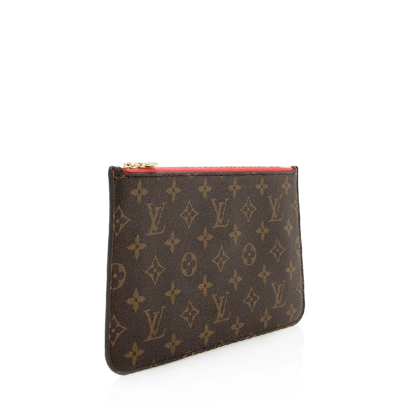 Louis Vuitton Monogram Canvas Neverfull MM Pochette (21783)