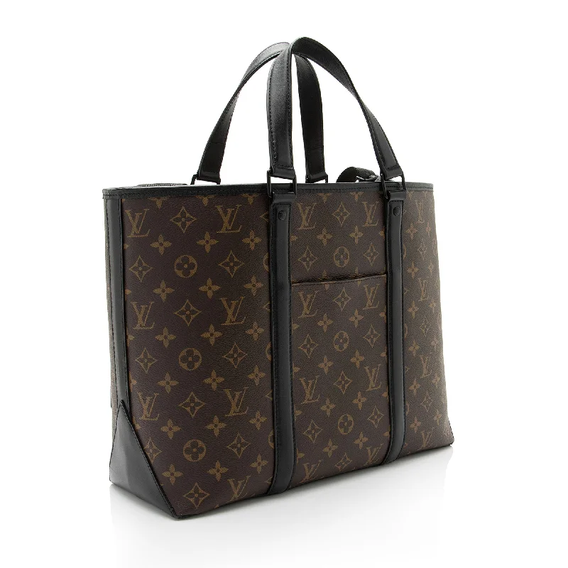 Louis Vuitton Monogram Canvas Macassar Weekend PM Tote (IgfWsf)