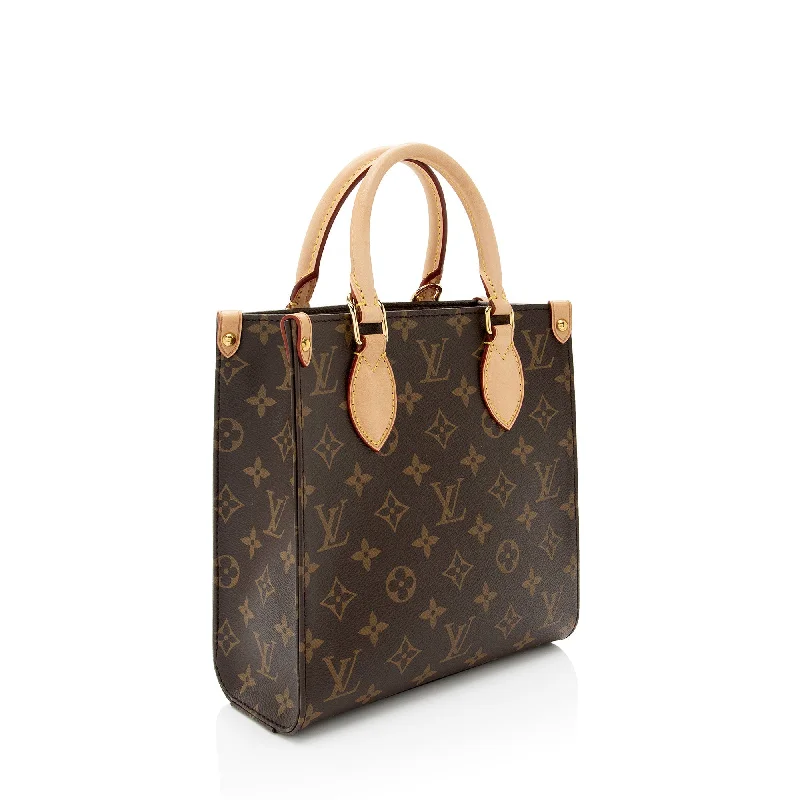 Louis Vuitton Monogram Canvas Sac Plat BB Tote (jjfyxK)