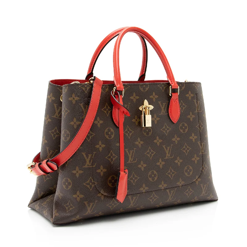 Louis Vuitton Monogram Canvas Flower Tote (23304)