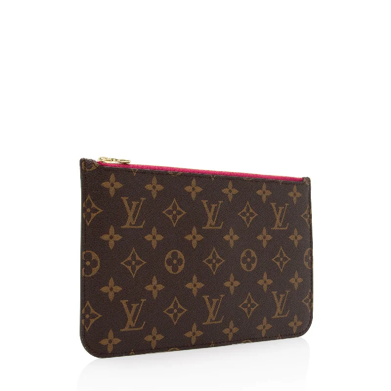 Louis Vuitton Monogram Canvas Neverfull MM Pochette (RrBOde)