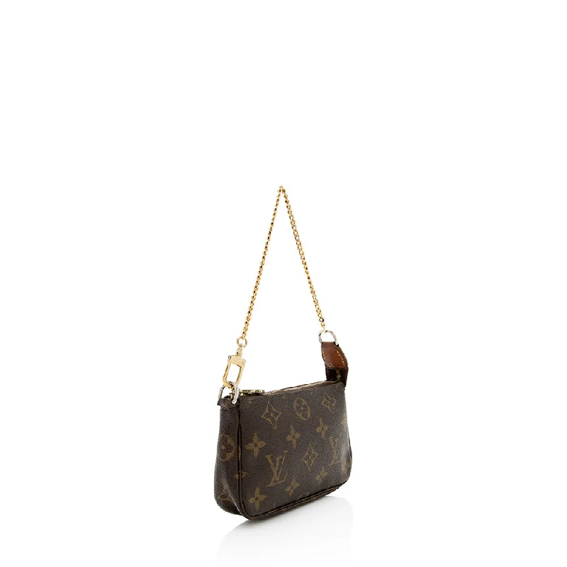 Louis Vuitton Monogram Canvas Mini Pochette Accessoires (18315)