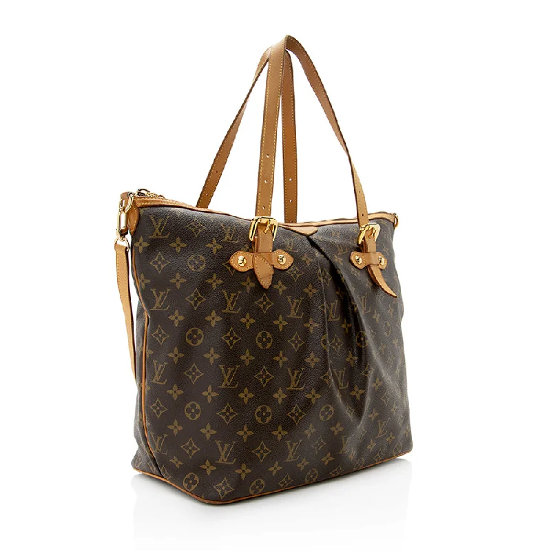 Louis Vuitton Monogram Canvas Palermo GM Tote (19027)