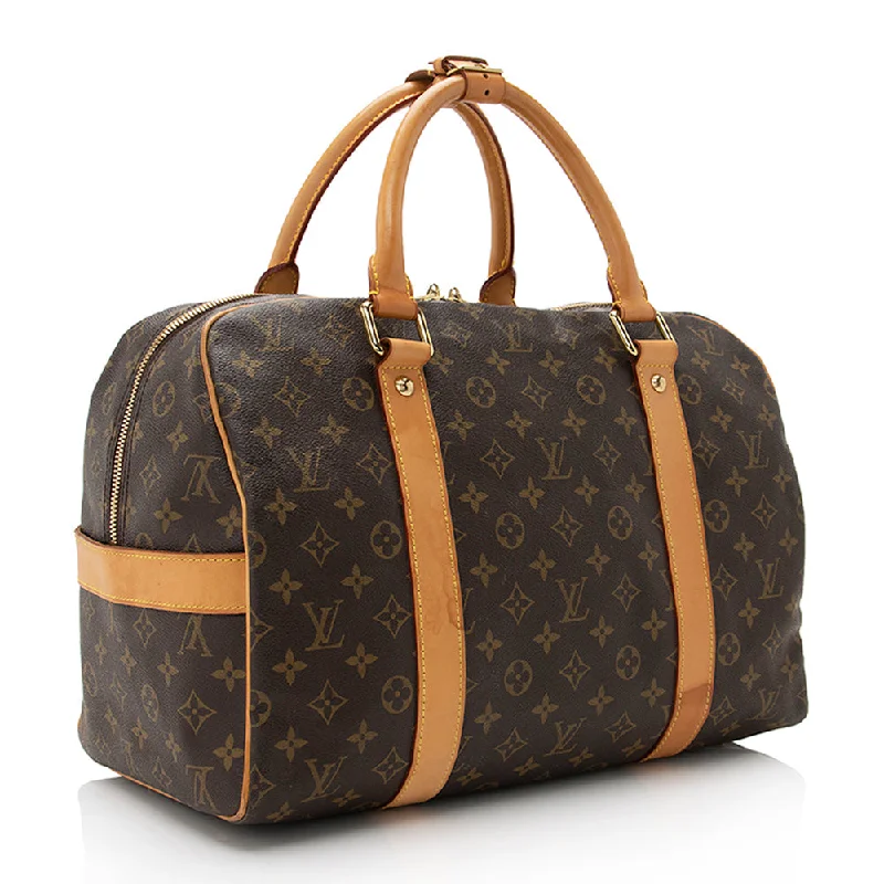 Louis Vuitton Monogram Canvas Carryall Weekender (22095)