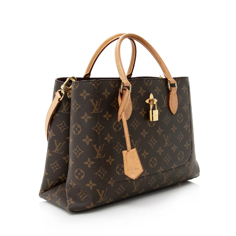 Louis Vuitton Monogram Canvas Flower Tote (22438)