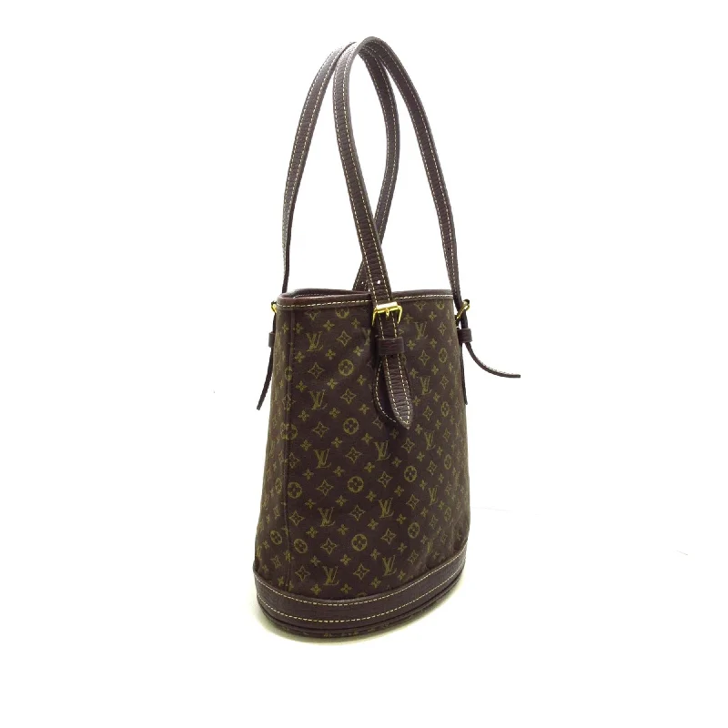 Louis Vuitton Monogram Mini Lin Bucket PM (6Z7MzR)