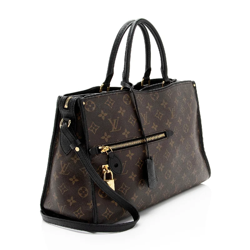 Louis Vuitton Monogram Canvas Popincourt MM Satchel (AkKuTT)