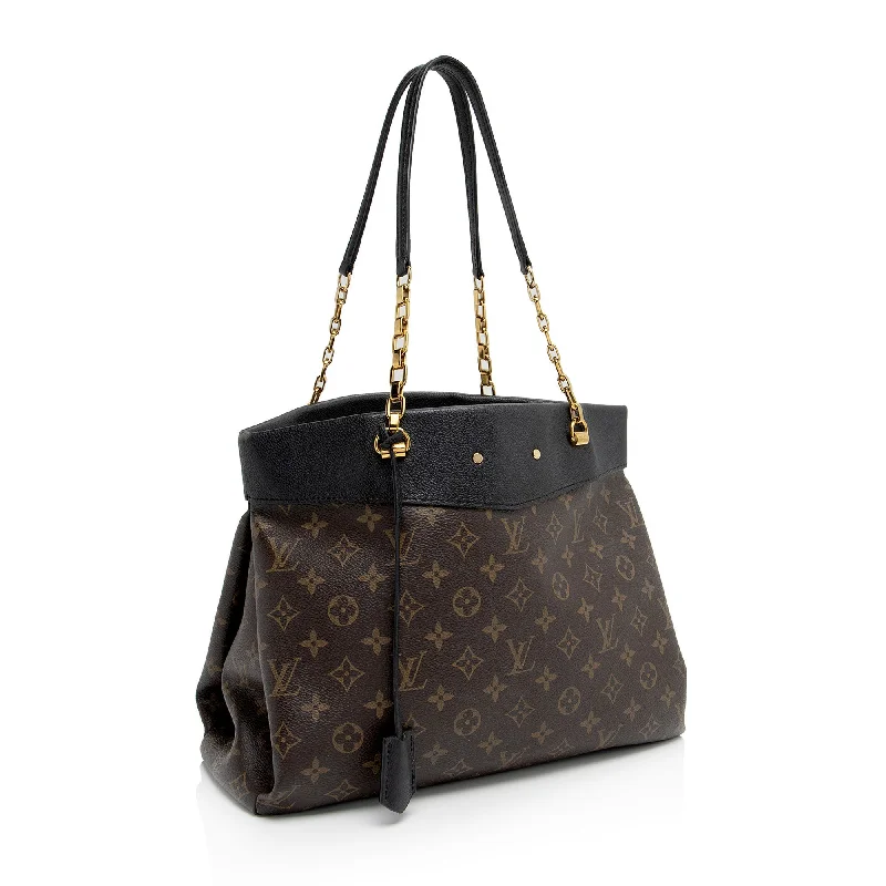 Louis Vuitton Monogram Canvas Pallas Shopper Tote (A6ynmH)