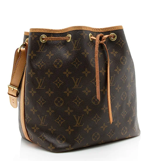 Louis Vuitton Monogram Canvas Petit Noe Shoulder Bag (qUiBgQ)