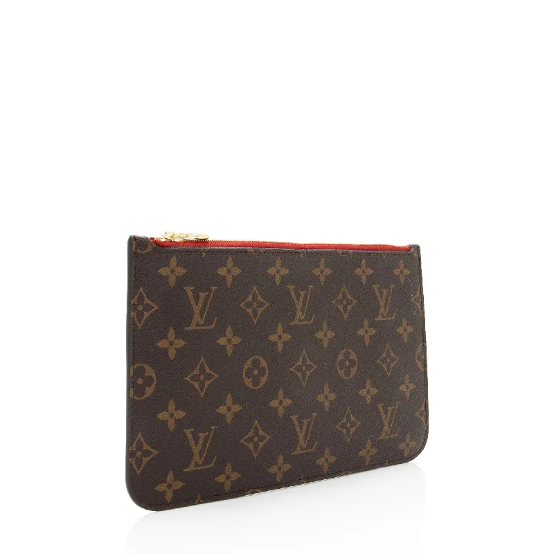 Louis Vuitton Monogram Canvas Neverfull MM Pochette (tJyWxT)