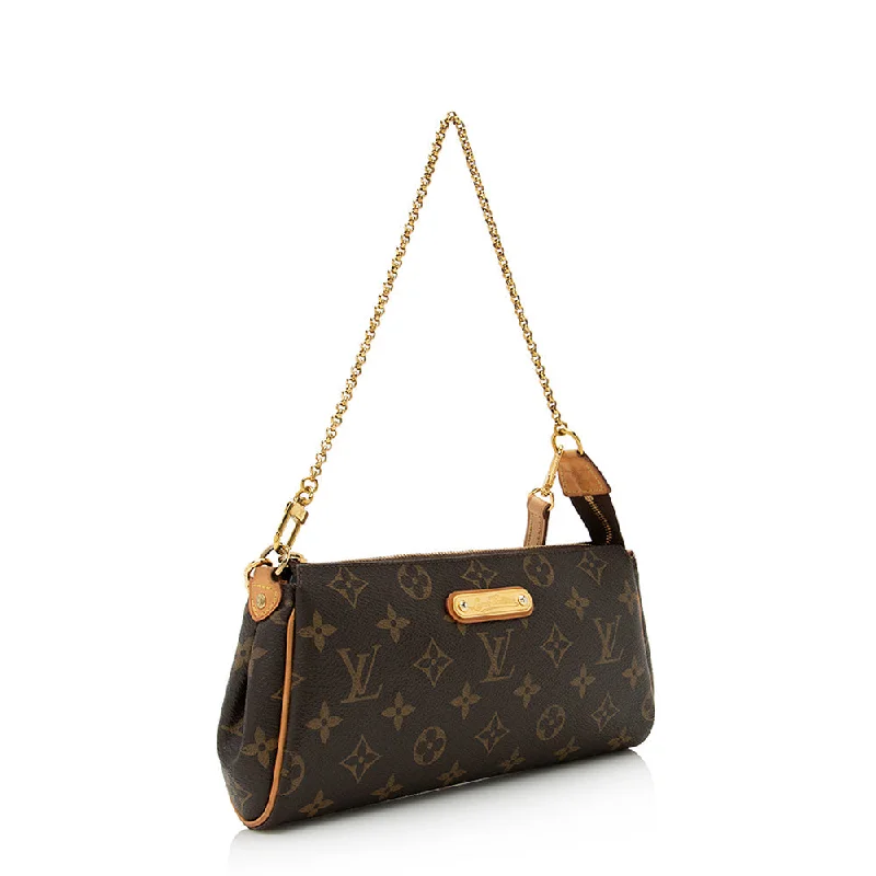 Louis Vuitton Monogram Canvas Eva Clutch (21136)