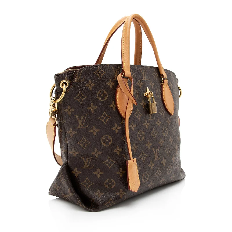 Louis Vuitton Monogram Canvas Flower MM Zip Tote (H0ttAo)