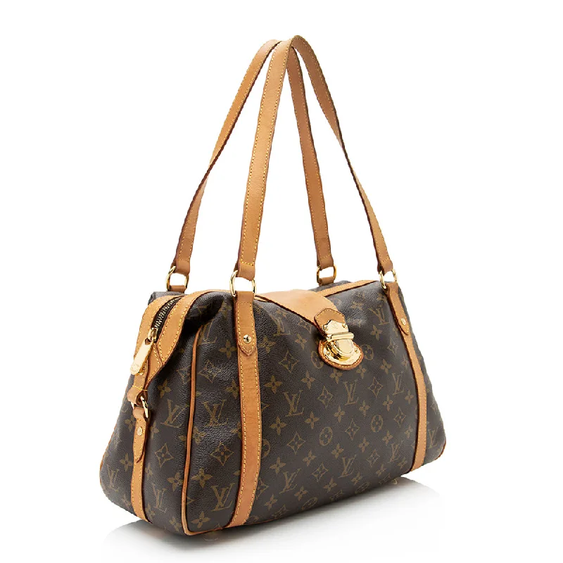 Louis Vuitton Monogram Canvas Stresa PM Shoulder Bag (21386)