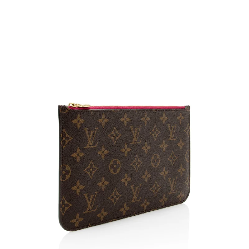 Louis Vuitton Monogram Canvas Neverfull MM Pochette (18092)