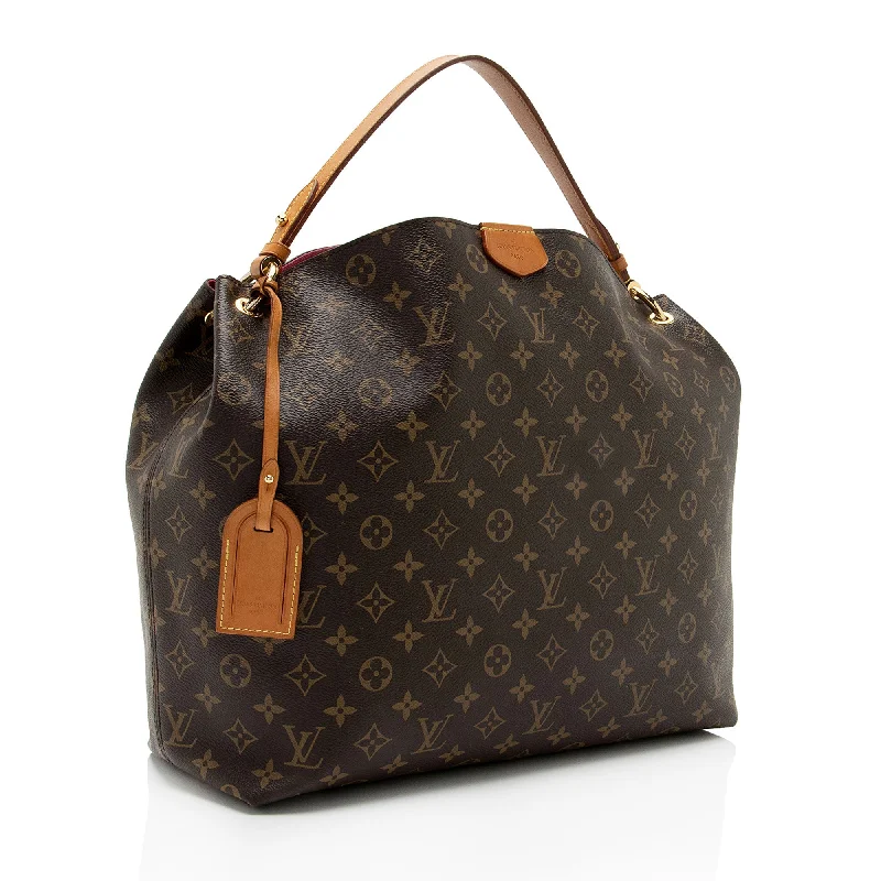 Louis Vuitton Monogram Canvas Graceful MM Hobo (0g4KDP)