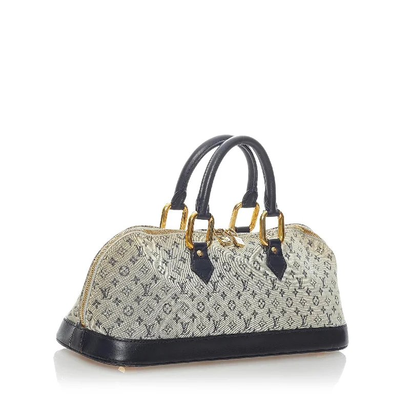 Louis Vuitton Monogram Mini Lin Alma Long Handbag (32439)