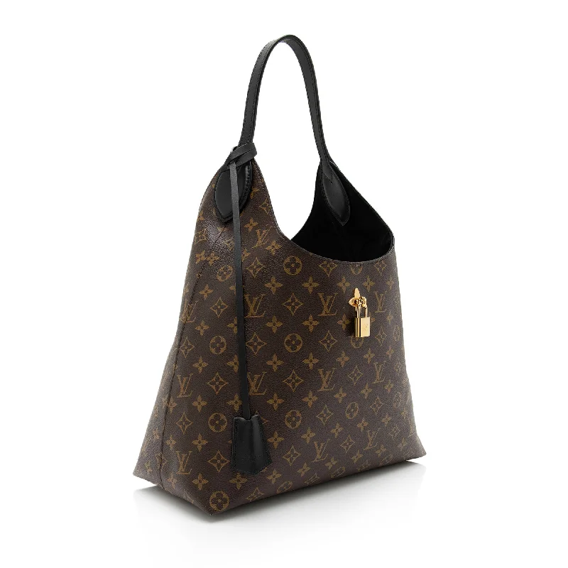 Louis Vuitton Monogram Canvas Flower Hobo (3DsKdp)