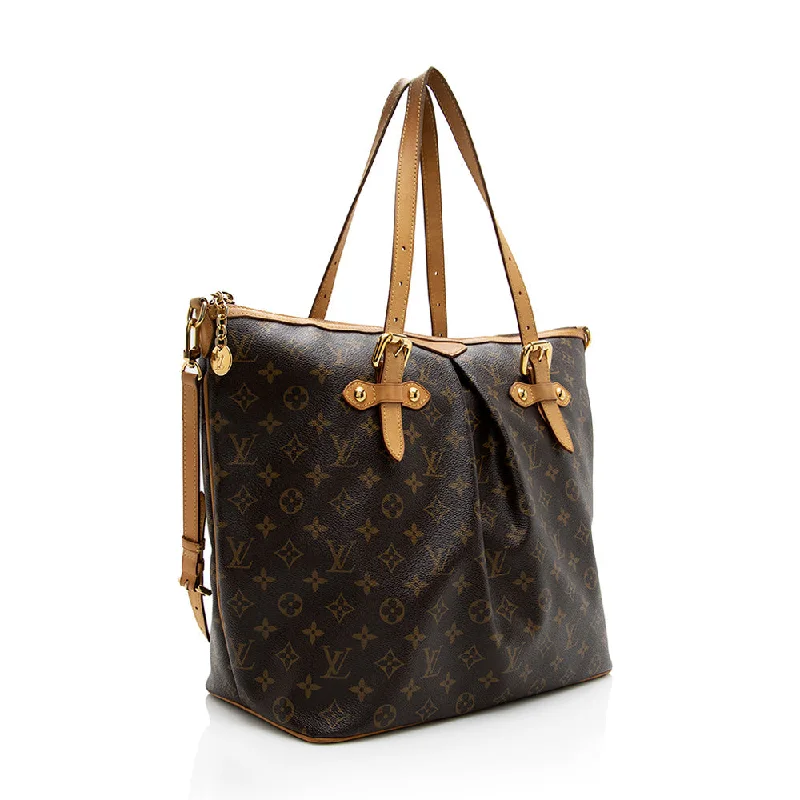 Louis Vuitton Monogram Canvas Palermo GM Tote (18516)