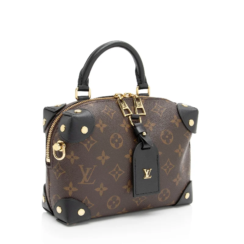 Louis Vuitton Monogram Canvas Petite Malle Souple Satchel (UveJUa)