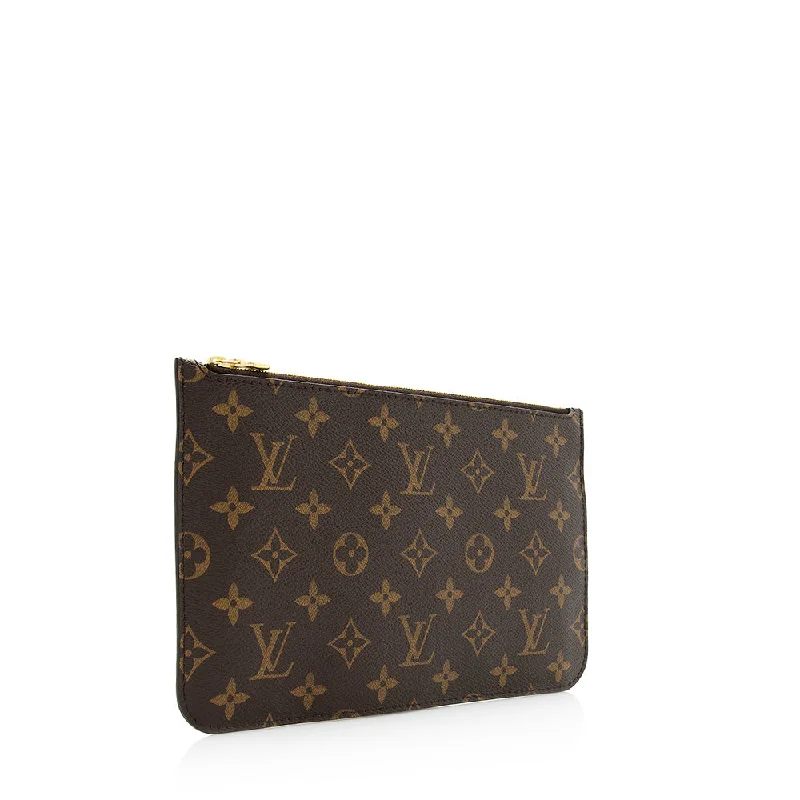 Louis Vuitton Monogram Canvas Neverfull MM Pochette (20141)