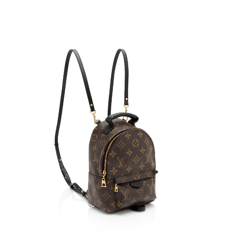 Louis Vuitton Monogram Canvas Palm Springs Mini Backpack (Q6FRAM)