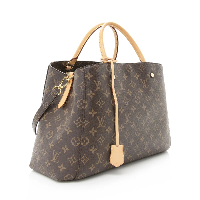 Louis Vuitton Monogram Canvas Montaigne GM Tote (22574)