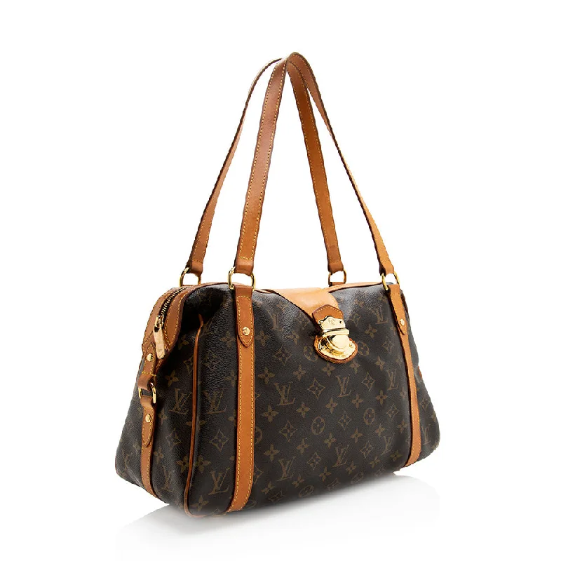 Louis Vuitton Monogram Canvas Stresa PM Shoulder Bag (20014)