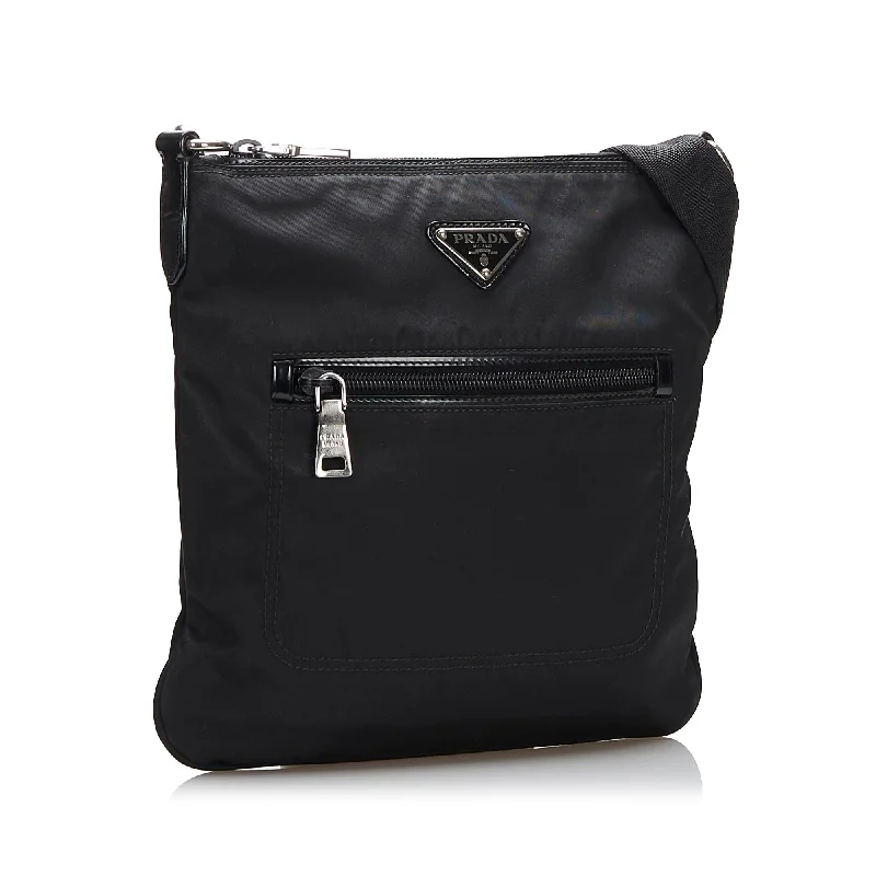 Prada Tessuto Zip Pocket Crossbody Od9sRB