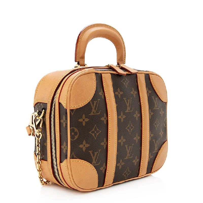 Louis Vuitton Monogram Canvas Valisette BB Top Handle (20590)